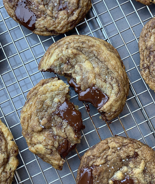 Brown Butter Chocolate Chunk Cookies
