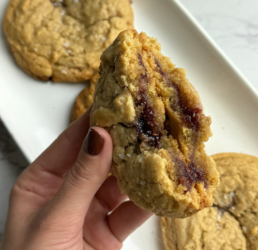 Peanut Butter and Jelly Cookies