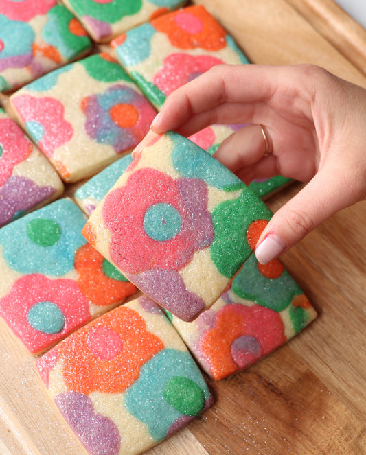 Spring Pressed Sugar Cookies